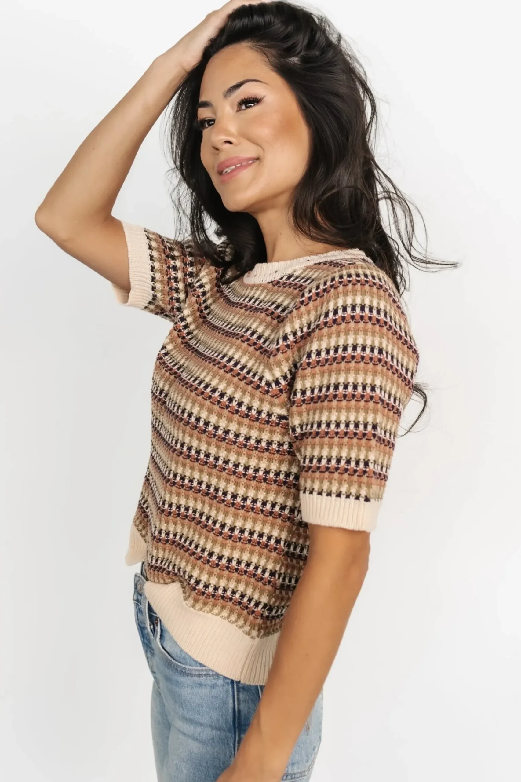 Baltic Born TOPS|sweaters|Scout Knit Sweater Top | Multi