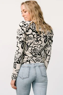 Baltic Born TOPS|blouses + shirts|Sebastian Sweater | Black Multi