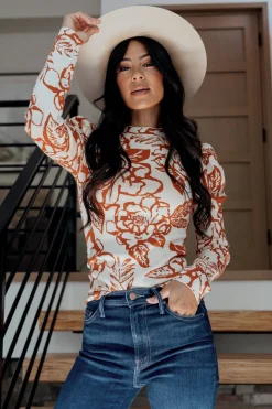 Baltic Born TOPS|blouses + shirts|Sebastian Sweater | Rust Multi