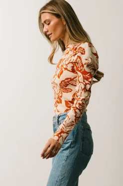 Baltic Born TOPS|blouses + shirts|Sebastian Sweater | Rust Multi