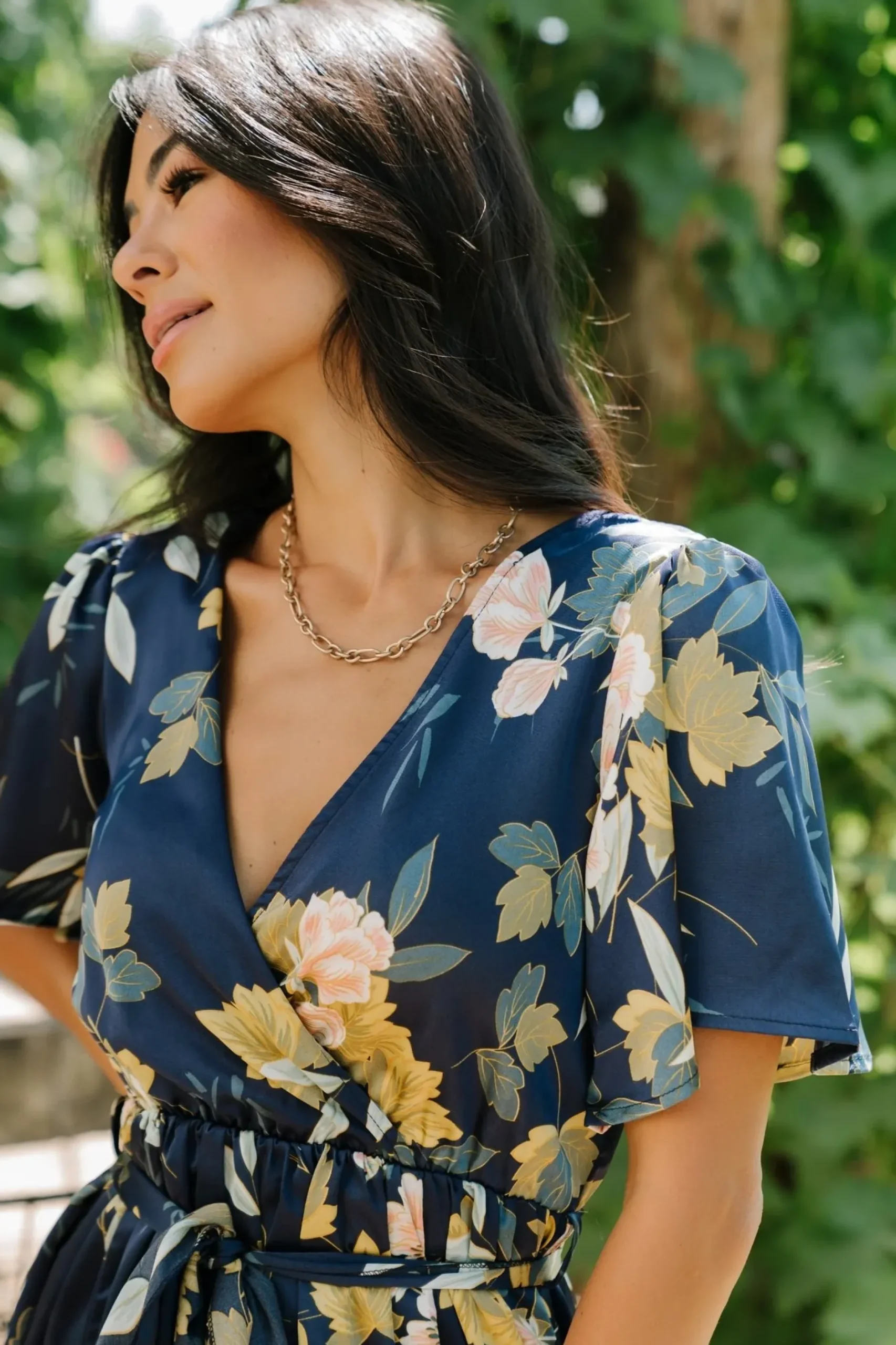 Baltic Born maxi dresses|WEDDING SUITE|Sicily Satin Maxi Dress | Navy Floral