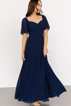 Baltic Born WEDDING SUITE|wedding guest|Sierra Sweetheart Maxi Dress | Navy