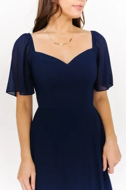 Baltic Born WEDDING SUITE|wedding guest|Sierra Sweetheart Maxi Dress | Navy
