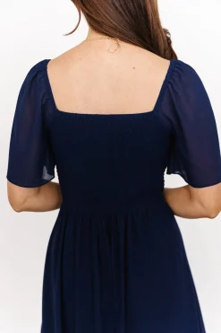 Baltic Born WEDDING SUITE|wedding guest|Sierra Sweetheart Maxi Dress | Navy