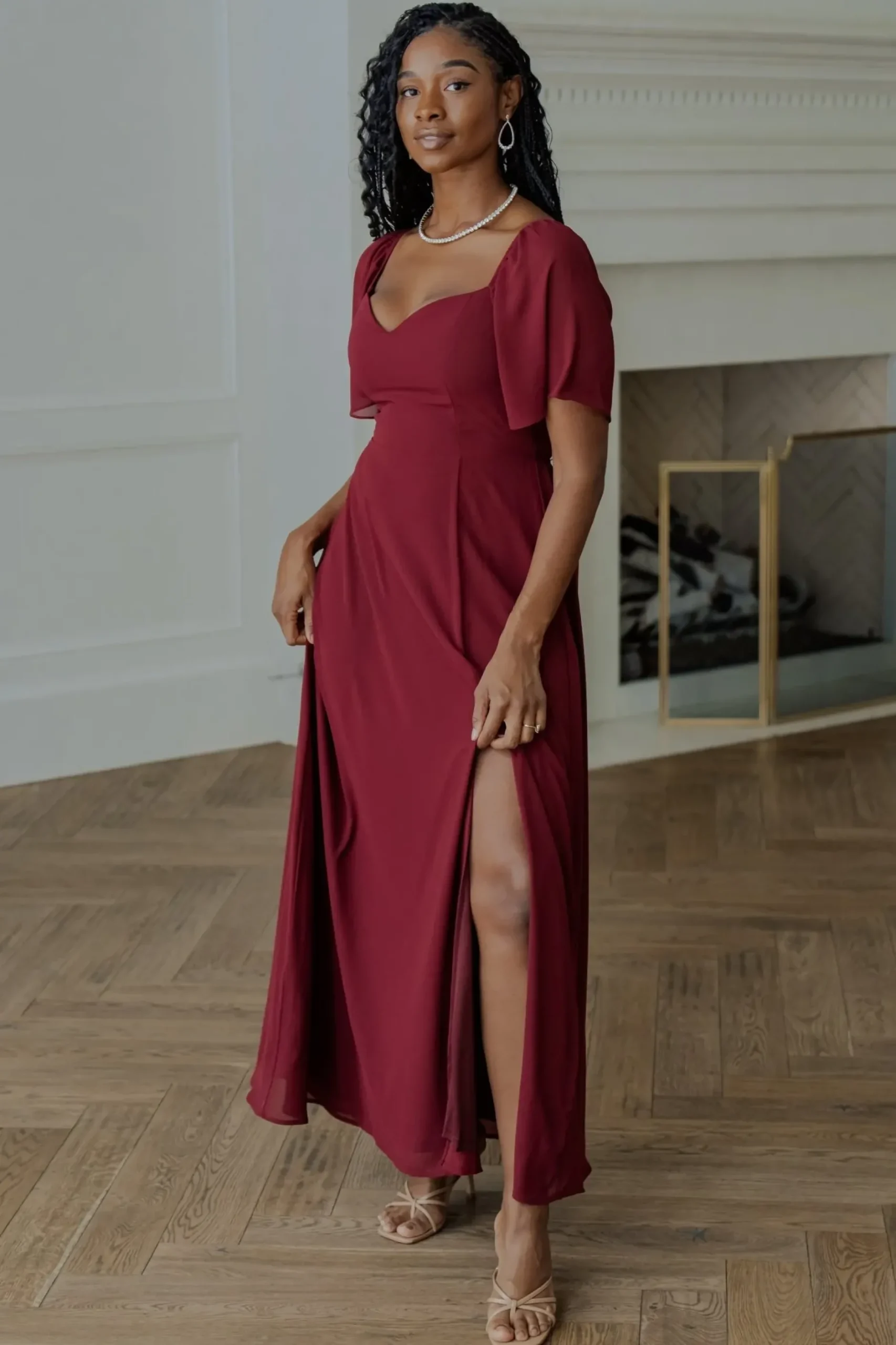 Baltic Born WEDDING SUITE|wedding guest|Sierra Sweetheart Maxi Dress | Mulberry