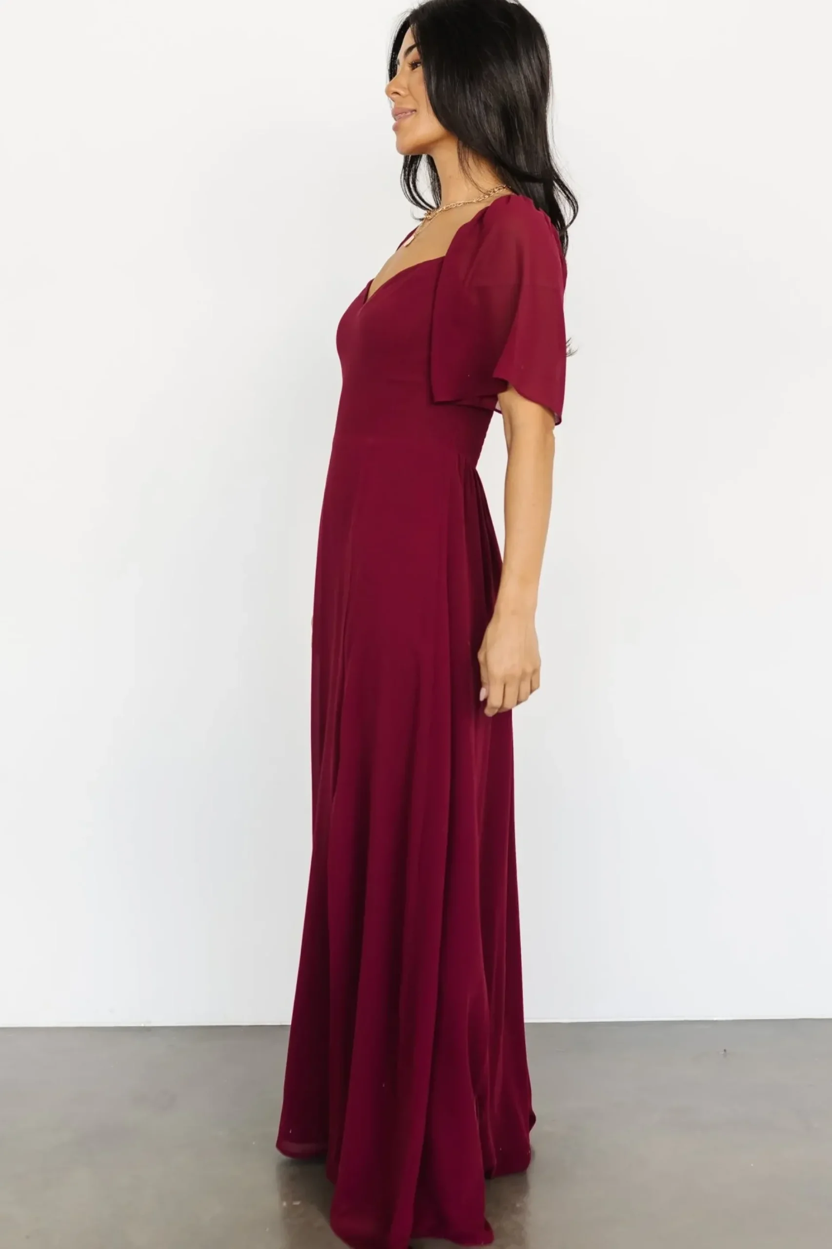 Baltic Born WEDDING SUITE|wedding guest|Sierra Sweetheart Maxi Dress | Mulberry