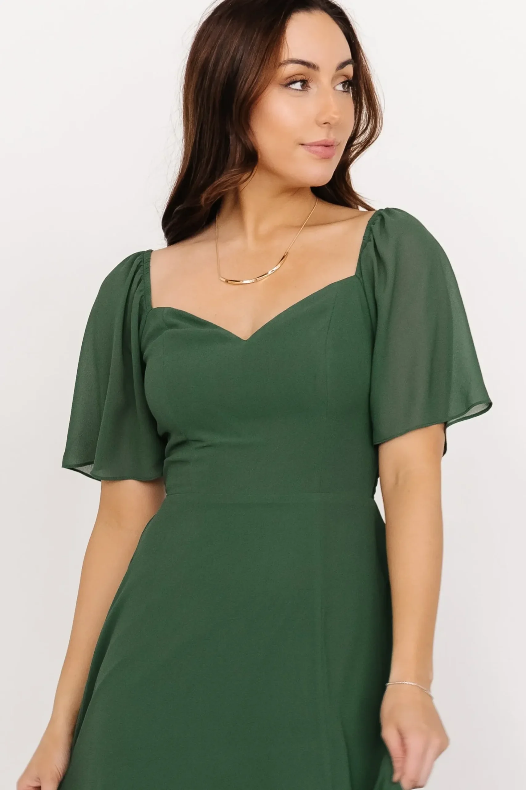 Baltic Born WEDDING SUITE|wedding guest|Sierra Sweetheart Maxi Dress | Evergreen
