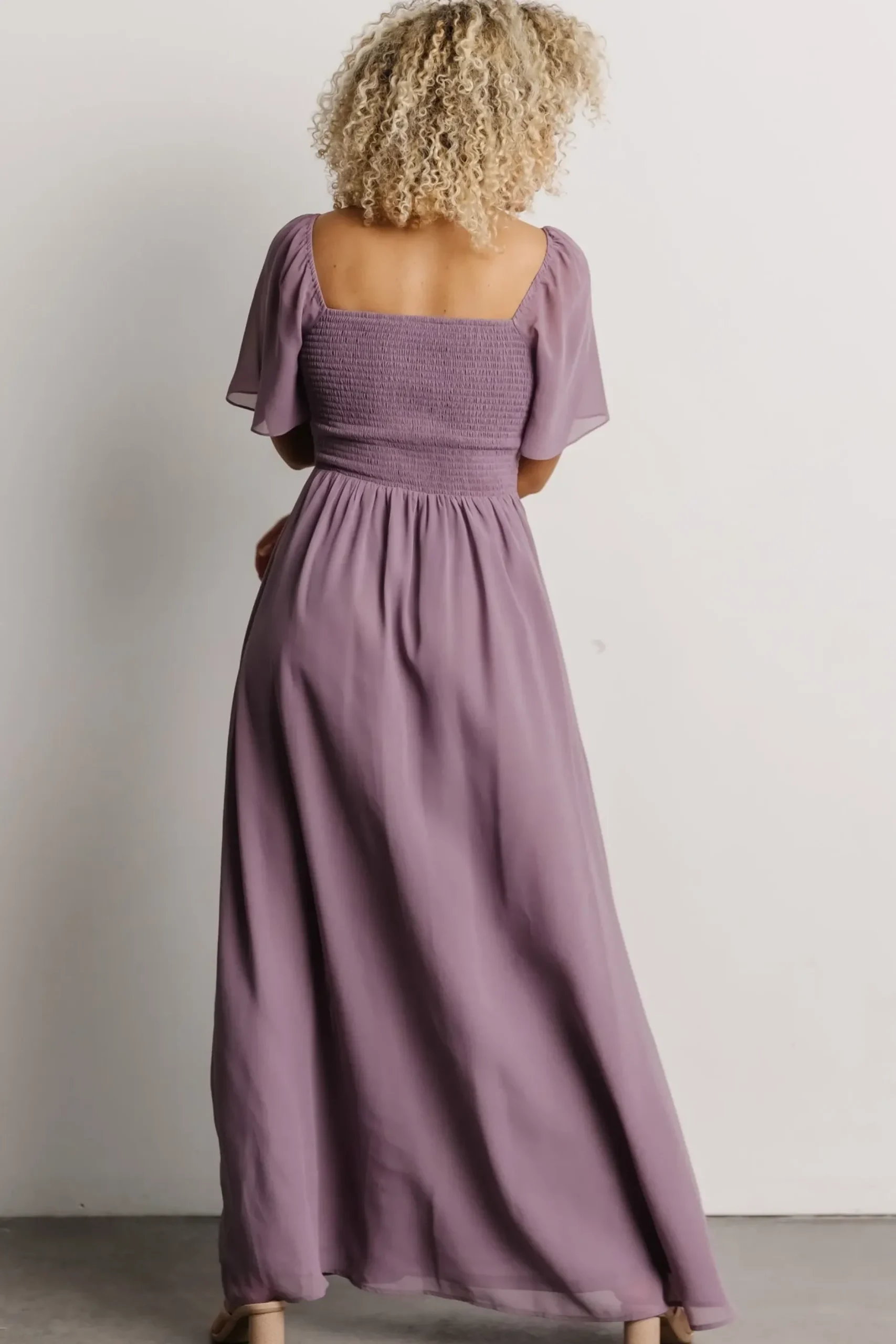 Baltic Born WEDDING SUITE|wedding guest|Sierra Sweetheart Maxi Dress | Lilac