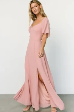 Baltic Born WEDDING SUITE|wedding guest|Sierra Sweetheart Maxi Dress | Blush
