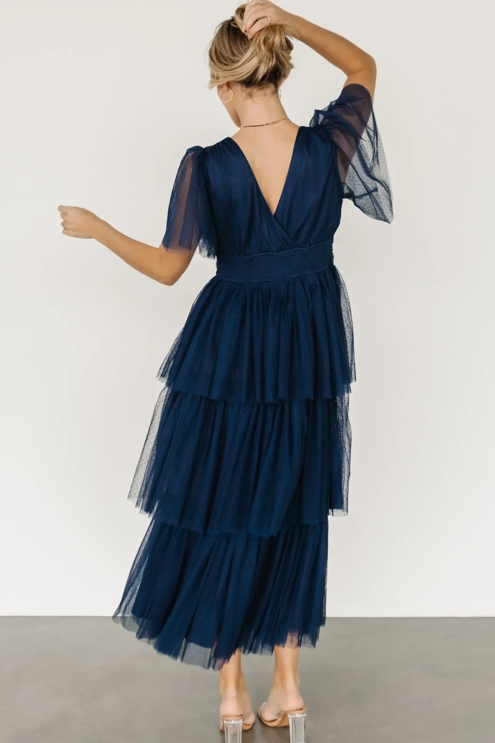 Baltic Born COMING SOON|Starlet Tiered Maxi Dress | Midnight Blue
