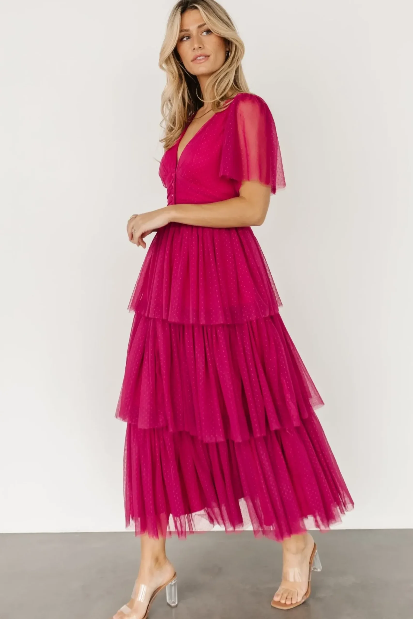 Baltic Born COMING SOON|Starlet Tiered Maxi Dress | Midnight Blue