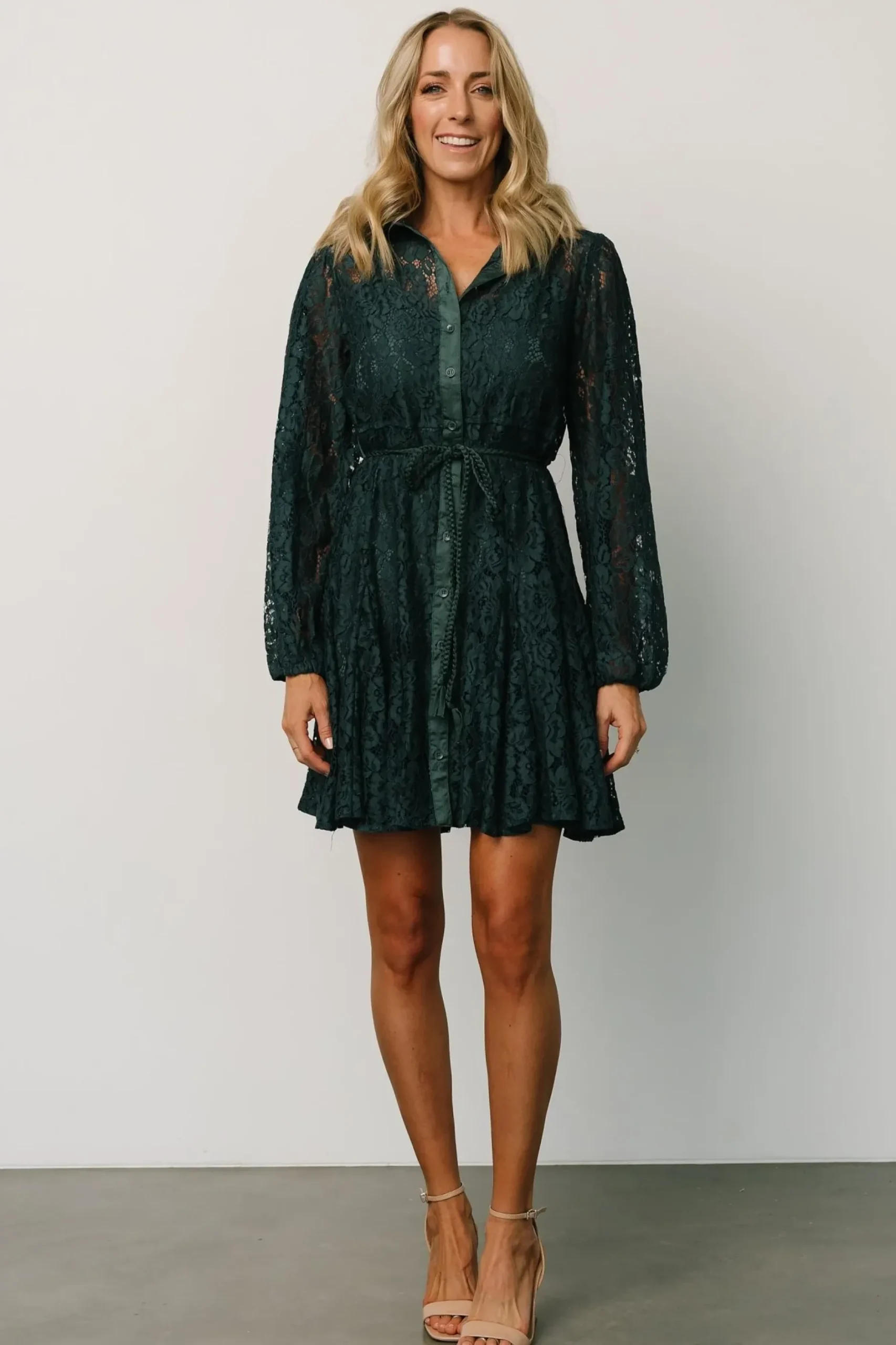 Baltic Born short dresses|Stefan Lace Short Dress | Jade