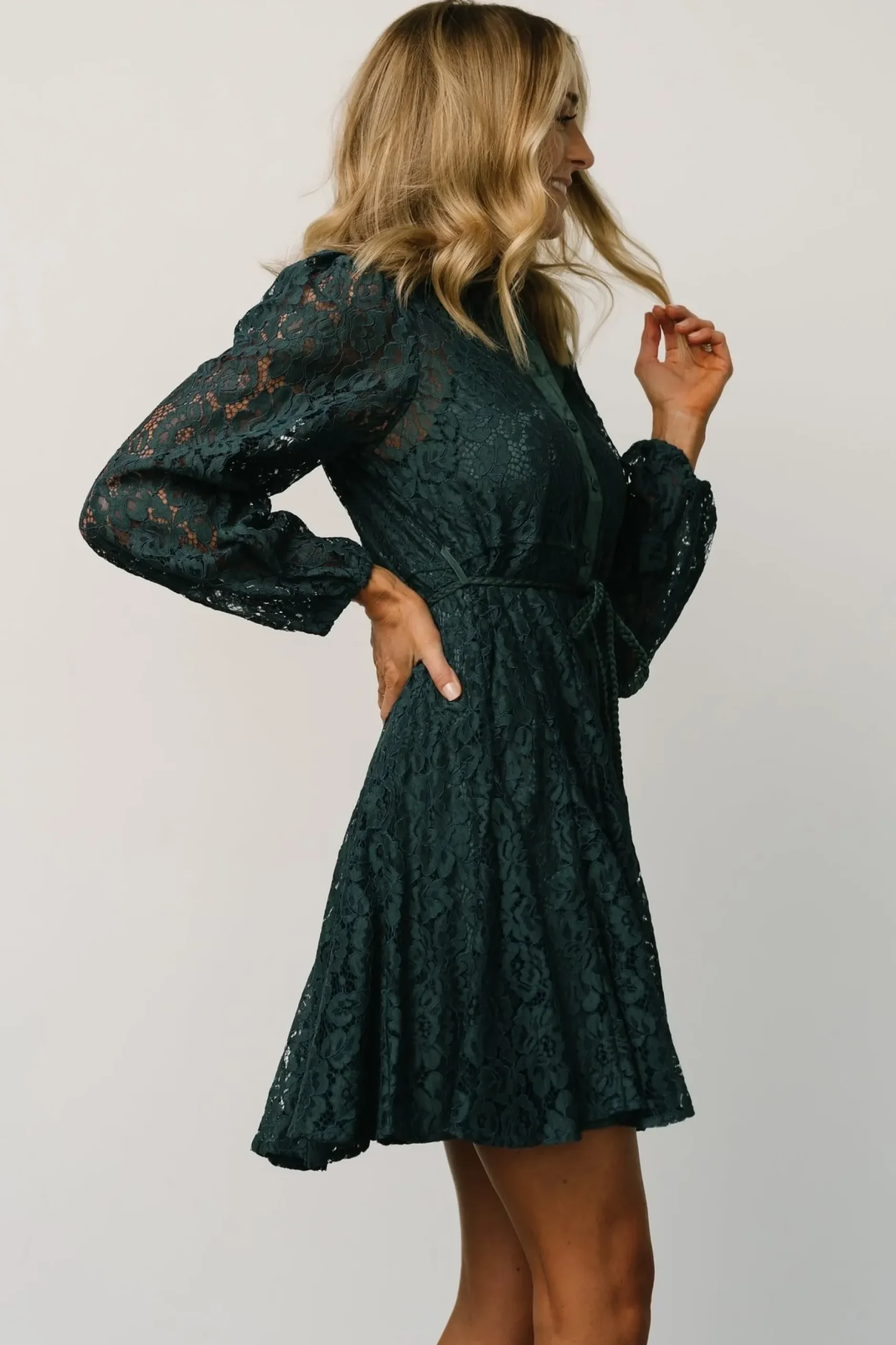 Baltic Born short dresses|Stefan Lace Short Dress | Jade