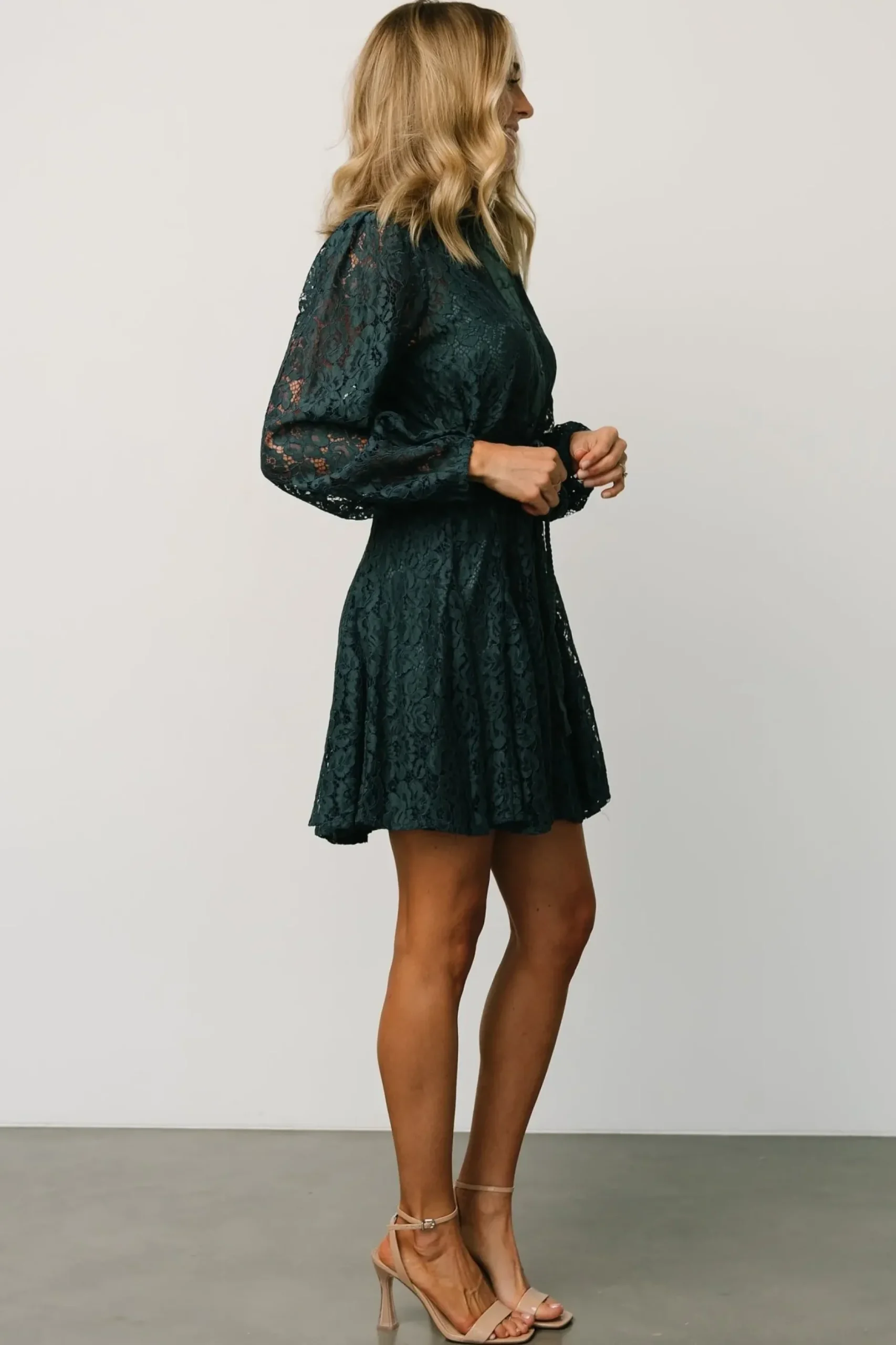 Baltic Born short dresses|Stefan Lace Short Dress | Jade