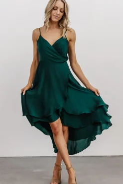 Baltic Born SALE|Steffi Tulip Wrap Dress | Mocha Floral