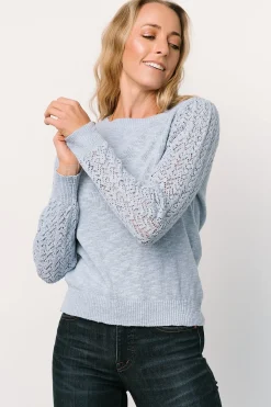 Baltic Born sweaters|Stephen Sweater Top | Blue