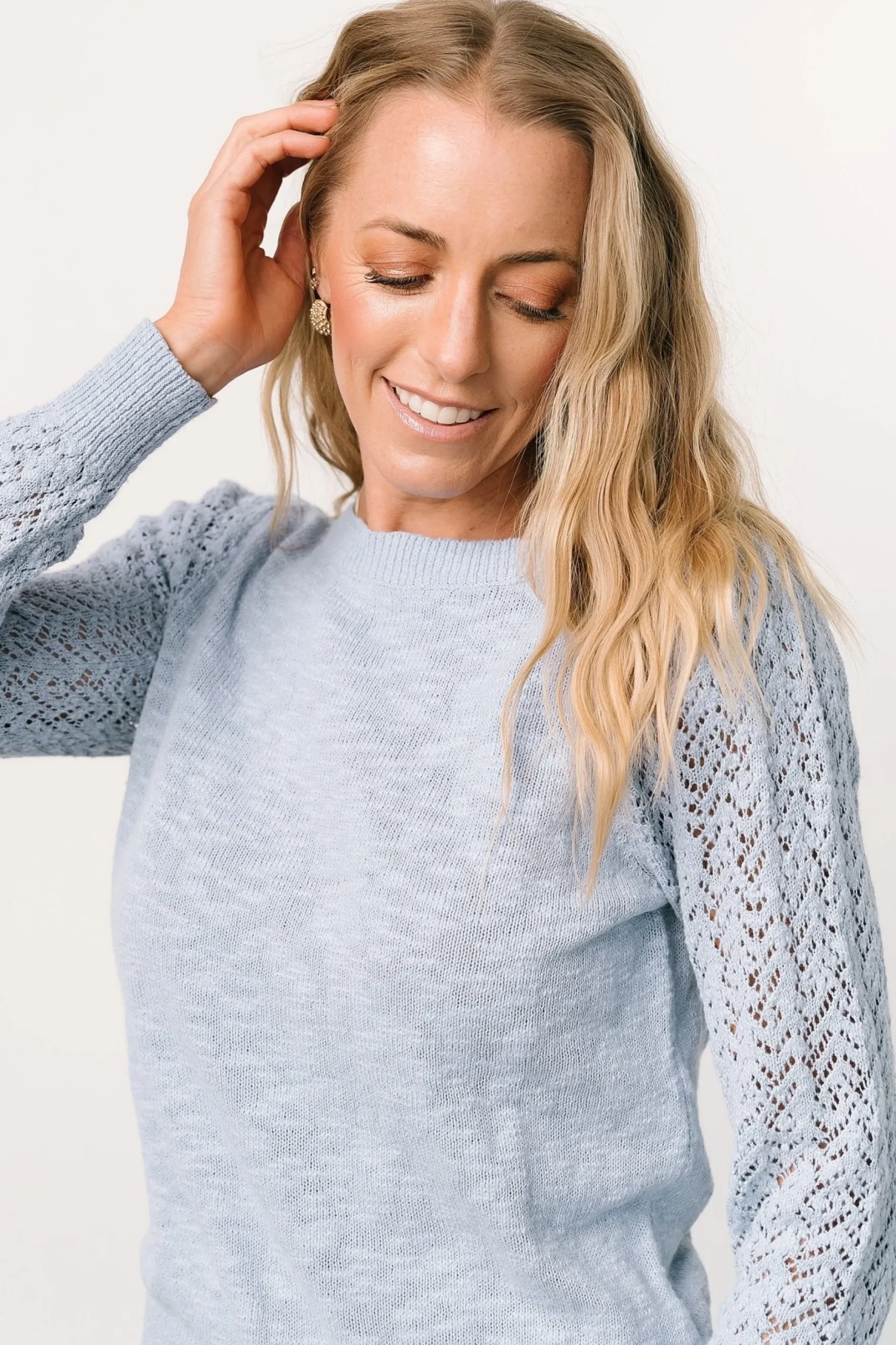 Baltic Born sweaters|Stephen Sweater Top | Blue