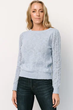 Baltic Born sweaters|Stephen Sweater Top | Blue