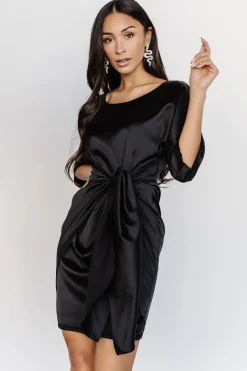 Baltic Born short dresses|Theo Mini Dress | Black