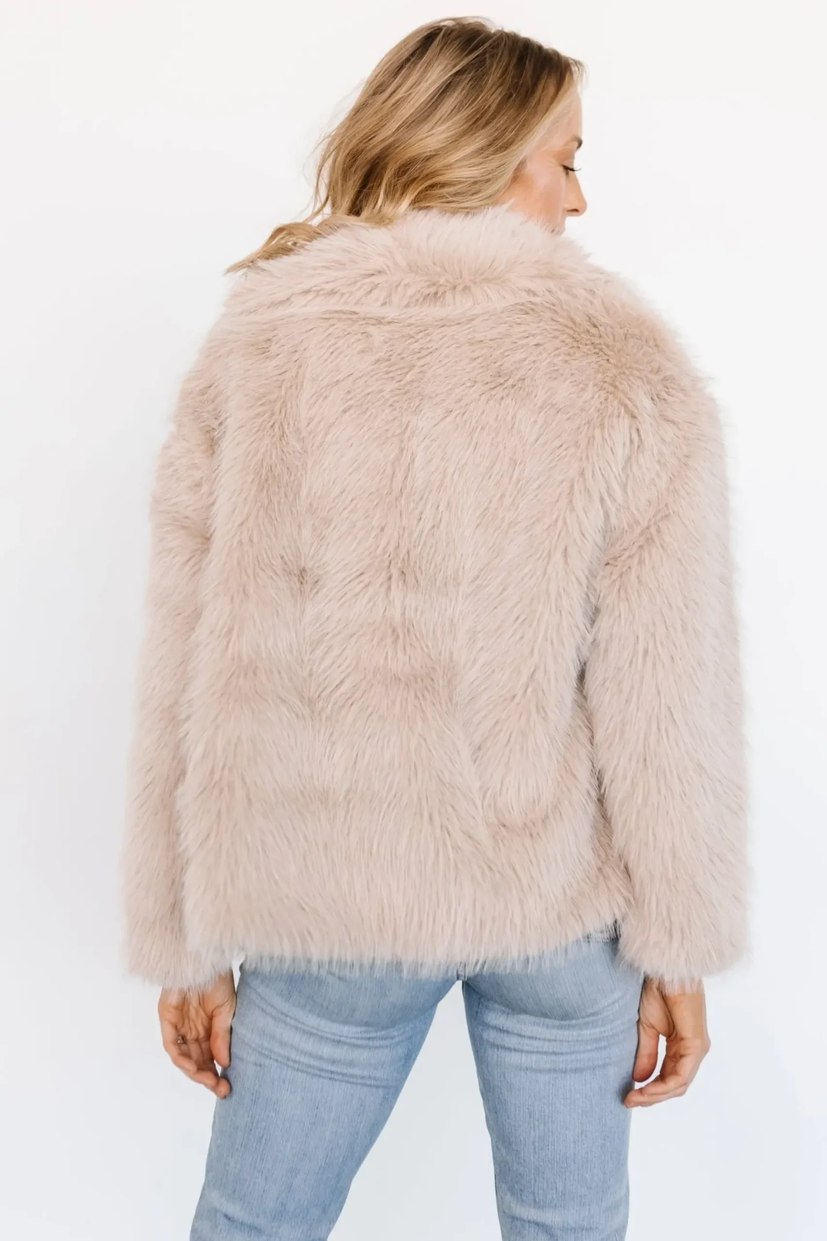 Baltic Born outerwear|Tonya Faux Fur Coat | Natural