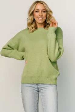 Baltic Born sweaters|Tyson Knit Sweater | Green