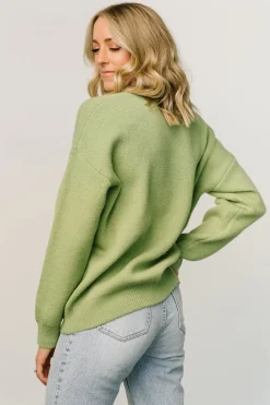 Baltic Born sweaters|Tyson Knit Sweater | Green