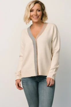 Baltic Born cardigans|Verna Button Cardigan | Cream