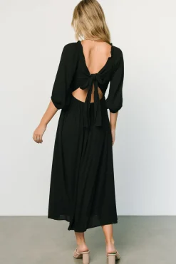 Baltic Born midi dresses|Vicki Midi Dress | Black