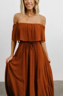 Baltic Born maxi dresses|WEDDING SUITE|Victoria Off Shoulder Maxi Dress | Spice