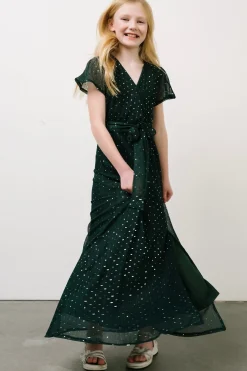 Baltic Born embellished + sequined|Youth Grace Sparkle Gown | Emerald