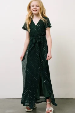 Baltic Born embellished + sequined|Youth Grace Sparkle Gown | Emerald