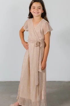 Baltic Born embellished + sequined|Youth Grace Sparkle Gown | Champagne