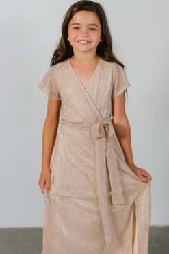 Baltic Born embellished + sequined|Youth Grace Sparkle Gown | Champagne