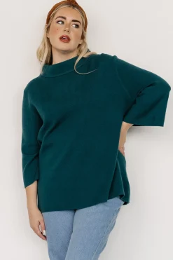 Baltic Born EXTENDED SIZING|Zola Bell Sleeve Sweater | Topaz